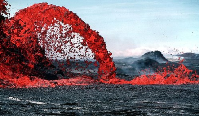 Eruption sous-marine