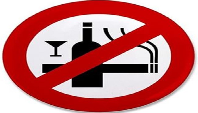 Ne pas fumer et boire