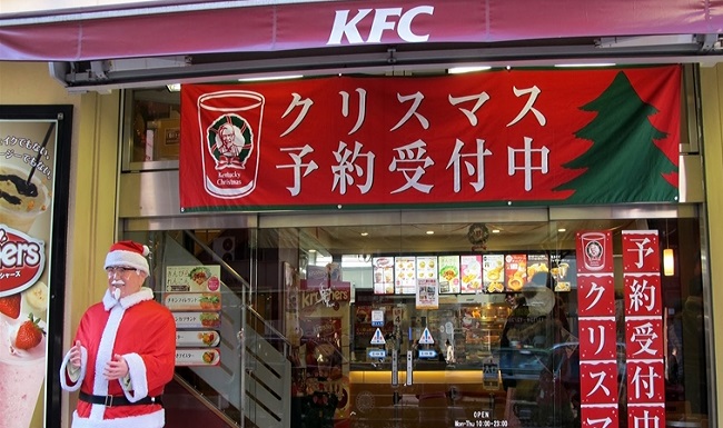 Noël au Japon, KFC