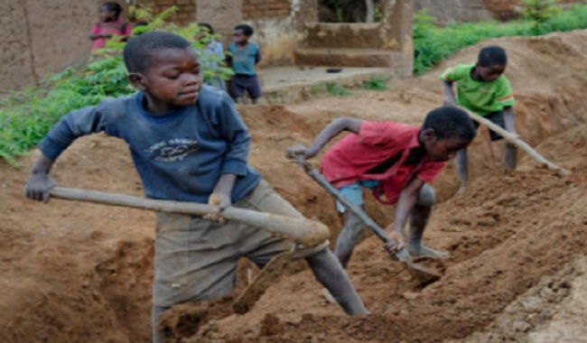 Enfants du travail Afrique