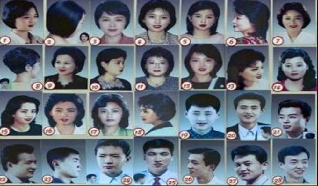 28 coupes de cheveux en Corée du Nord