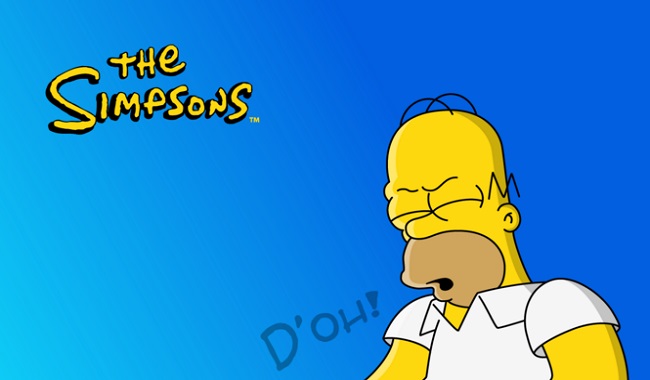 D'oh de Homer Simpsons