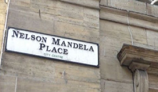 Place à Glasgow Mandela Nelson