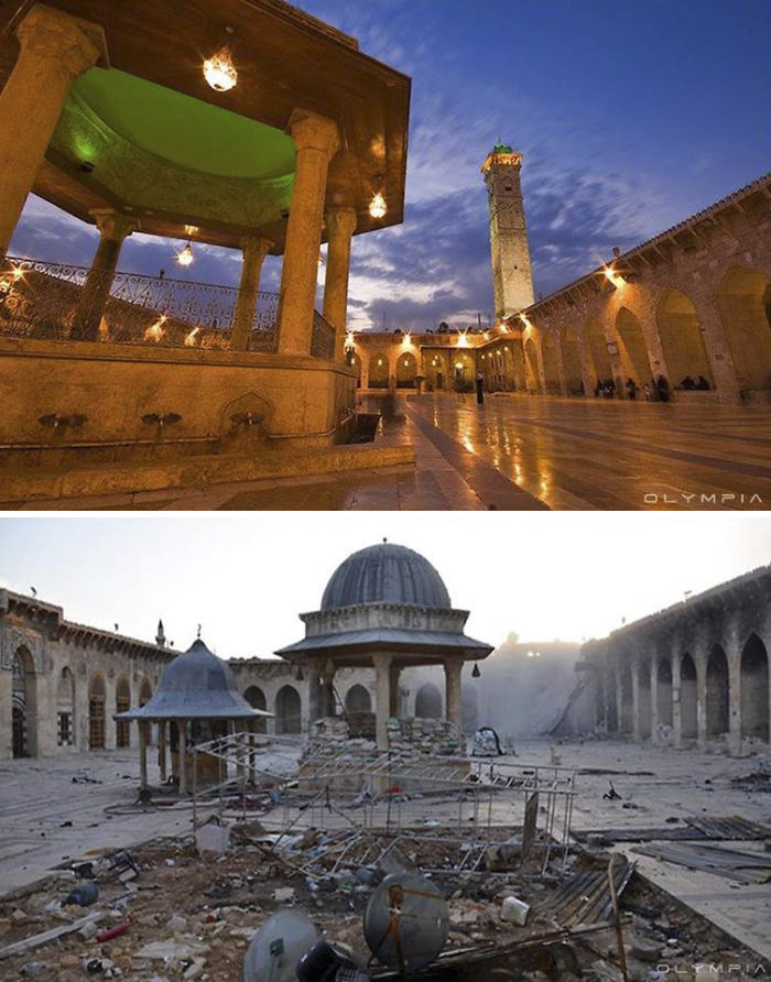 1 Photo de Syrie avant et aprés la guerre (2)