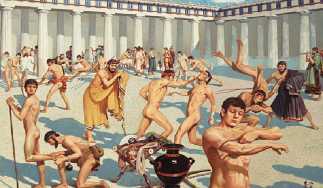 Combat Grèce Antique