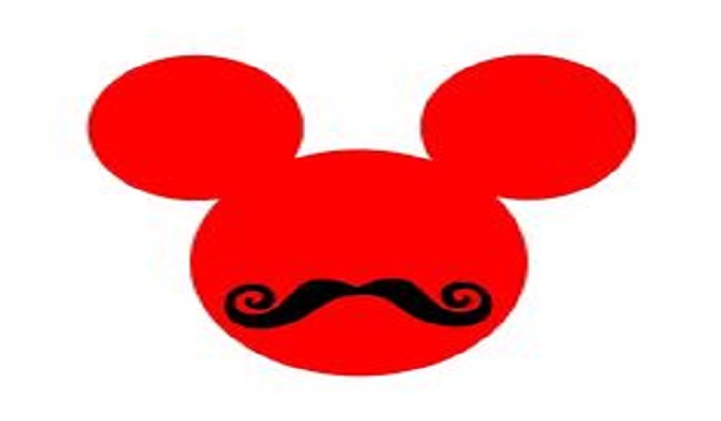 Mickey Mouse moustache