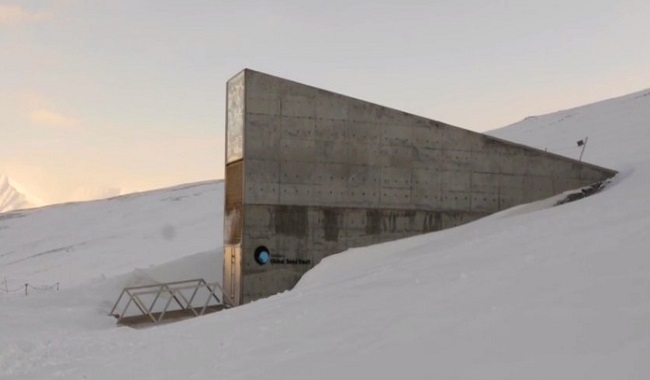 'Doomsday' voûte de semences congelées de Svalbard